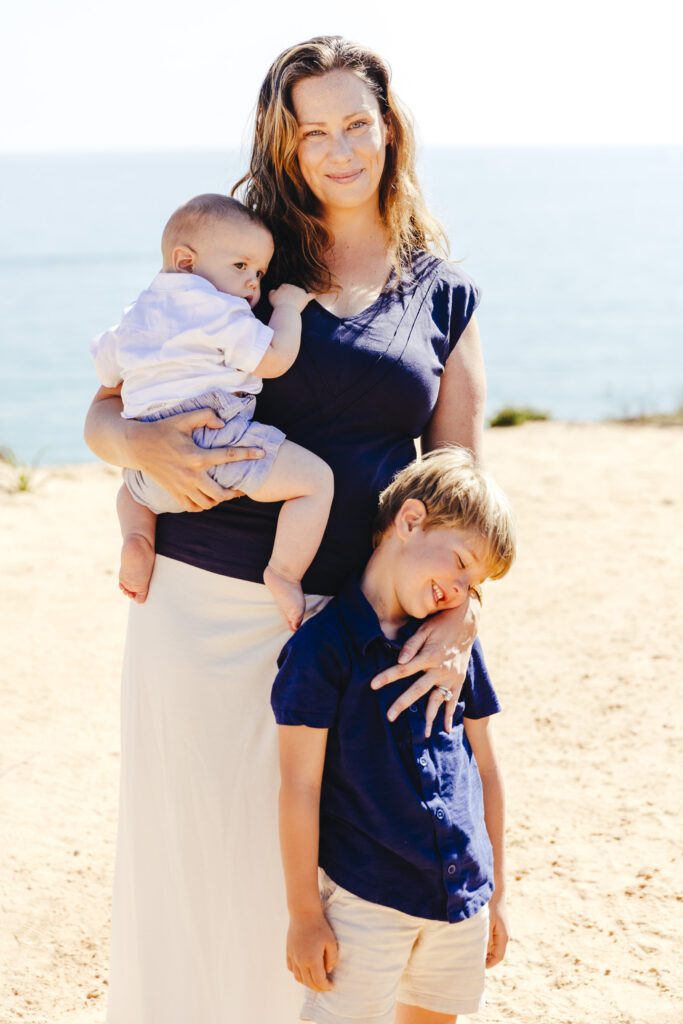 Dr. Kate in Loulé, Portugal with her family