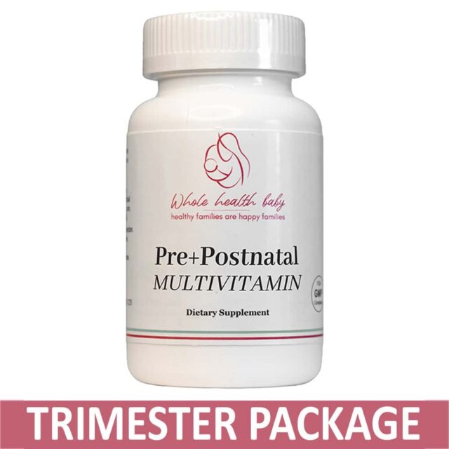 Pre+Postnatal Multivitamin 3-Pack Trimester Package