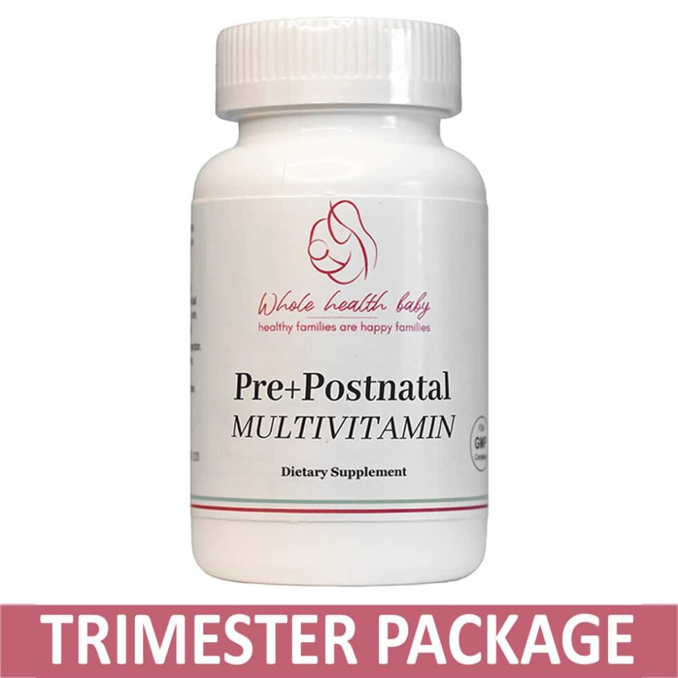 Pre+Postnatal Multivitamin 3-Pack Trimester Package