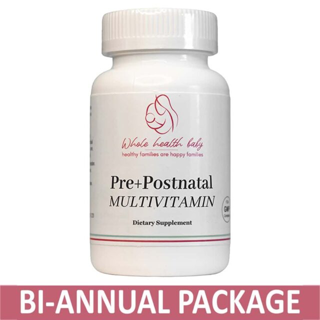 Pre+Postnatal Multivitamin 6-Pack Bi-annual Package