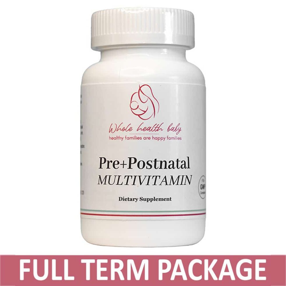 Pre+Postnatal Multivitamin 9-Pack Full Term Package